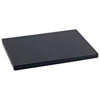 Tagliere Professionale In Polietilene Nero, 60x40x2 Cm, Con Fermi Antiscivolo, Made In Italy Da MCM Service, Per Uso Intensivo In Cucina E Macelleria
